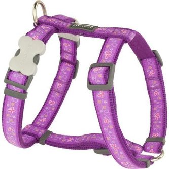 Postroj RD 12 mm x 30-44 cm - Butterfly Purple