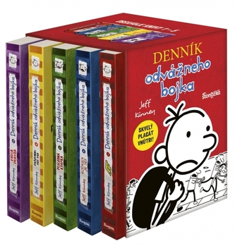 Denník odvážneho bojka box 1 – 5 Denník odvážneho bojka box 1 – 5