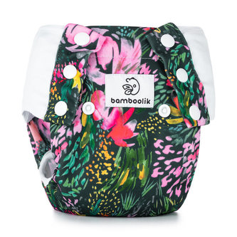 Tréninkové kalhotky Bamboolik vel. XL Květy