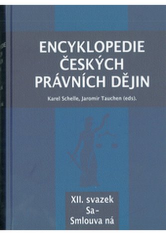 Encyklopedie českých právních dějin, XII. svazek Sa - Smlouva ná