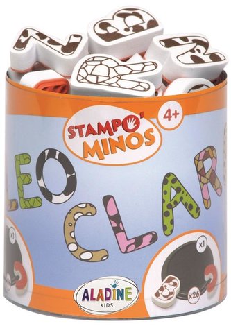 Razítka s příběhem StampoMinos/Velká abeceda