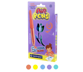 Foukací fixy CENTROPEN 1500/5 PASTEL