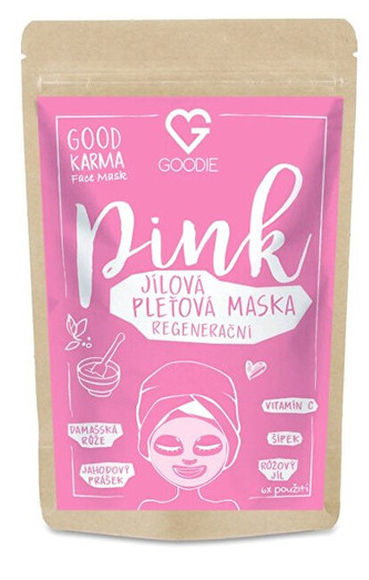 Goodie Pink Face mask - jílová maska 30 g