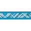 Vodítko RD přep. 12 mm x 2 m - Flanno Turquoise