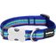 Obojek RD 12 mm x 20-32 cm - Horizontal Stripes Navy