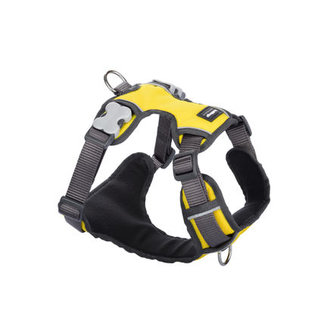 Postroj RD polstrovaný L - 56-80 cm - Žlutá