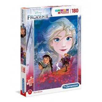 Clementoni Puzzle Supercolor Frozen II / 180 dílků