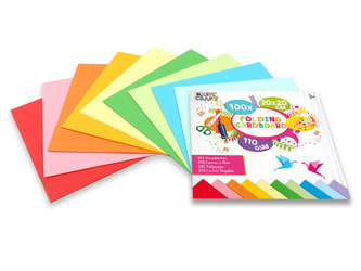 Grafix Sada barevných papírů 20 x 20 cm,110 g/m2 - 50ks Grafix Sada barevných papírů 20 x 20 cm,110 g/m2 - 50ks