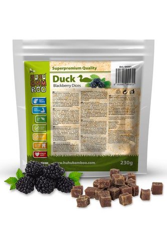 HUHU Fruit kosticky kachna s ostruzinami 230g