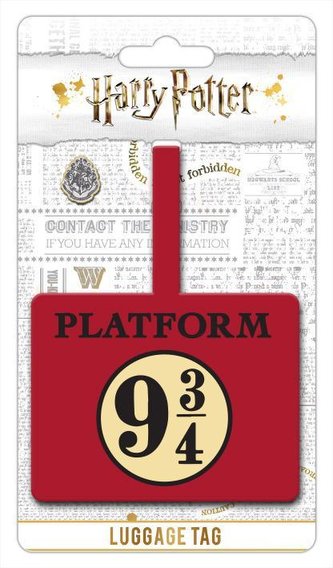 Visačka na kufr Harry Potter - nástupiště 9 3/4