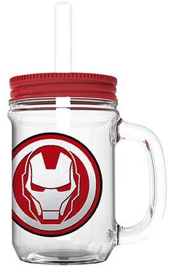 Sklenice plastová Marvel, 690 ml