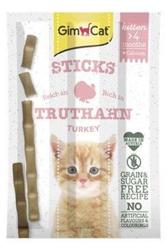 GIMPET Sticks Kitten krocan+calcium 3ks