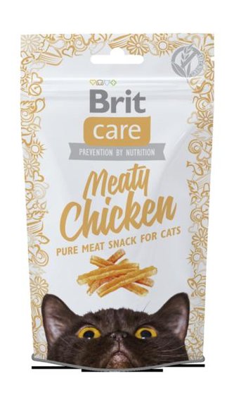 Brit Care Cat Snack Meaty Chicken  50g