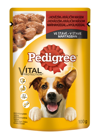 Kap.PEDIGREE ve stave hovezi-jehněčí 100g