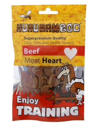HUHU Training Heart hovezi kousky 40g
