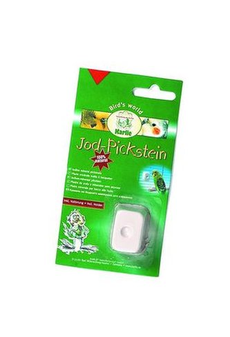 KARLIE jodovy blok pro ptaky 8g