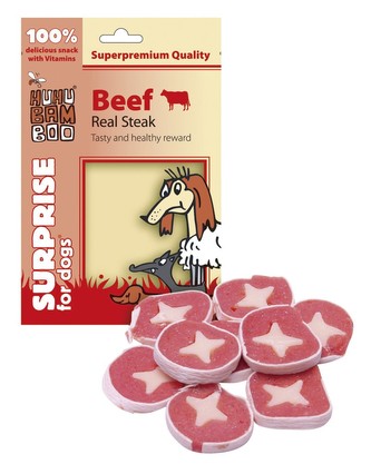 HUHU hovezi steak 75g