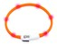 KARLIE svit.LED obojek pro kocky 35cm oranzovy