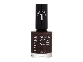 Rimmel Gelový lak na nehty Super Gel 12 ml Odstín 057 Cola Fizz woman