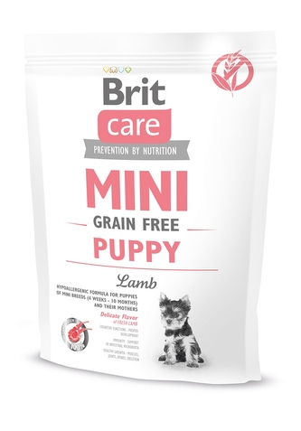 Brit Care Mini Grain Free Puppy Lamb 400g Brit Care Mini Grain Free Puppy Lamb 400g