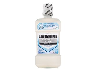 Listerine Ústní voda s bělicím účinkem Advanced White Mild Taste Objem 500 ml unisex