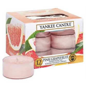 Yankee Candle Aromatické čajové svíčky Pink Grapefruit 12 x 9,8 g unisex