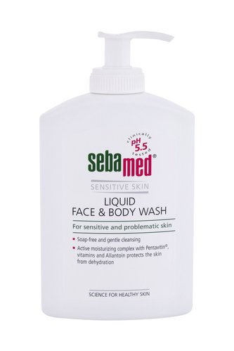 SebaMed Sensitive Skin Tekuté mýdlo Face & Body Wash 300 ml pro ženy