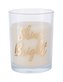 Candlelight Shine Bright Vonná svíčka Gold 220 g unisex