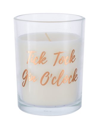 Candlelight Tick Tock Gin O´clock Vonná svíčka Rose Gold 220 g unisex