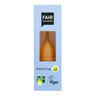 FAIR SQUARED Kalíšek menstruační M z přírodního latexu