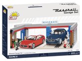 Stavebnice COBI - MASERATI Garáž, 1:35, 500 kostek, 2 figurky
