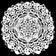 TCW šablona 30,5 x 30,5 cm - Fancy Mandala