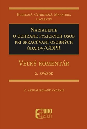 Nariadenie o ochrane fyzických osôb pri spracúvaní osobných údajov/GDPR