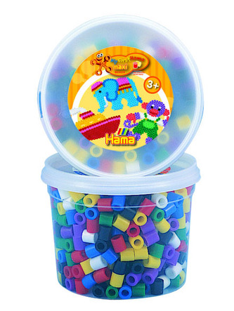 Mix korálky v tubě - 600 ks - MAXI