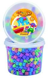 Mix korálky v tubě - 600 ks - MAXI