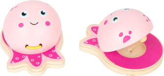 Small foot Kastaněty mořští živočichové růžová medúza 1 ks