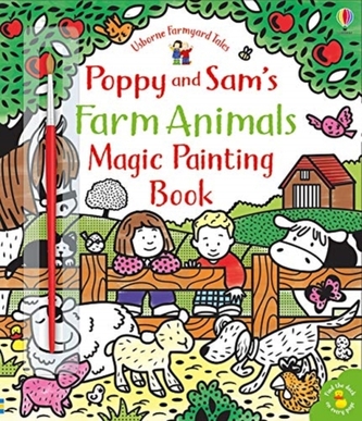 Poppy and Sam´s Farm Animals Magic Painting Book