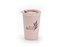 Kelímek s víčkem G21 beECO Espresso 280ml růžový
