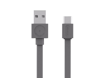 Kabel ALLOCACOC USB/USB-C 1.5m šedý