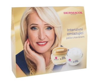 Dermacol Gold Elixir denní pleťová péče 50 ml + noční pleťová péče 50 ml