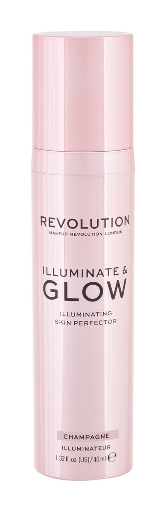 Makeup Revolution London Glow & Illuminate Rozjasňovač 40 ml Champagne pro ženy