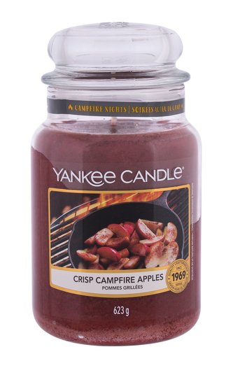 Yankee Candle Crisp Campfire Apples Vonná svíčka 623 g unisex