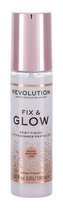 Makeup Revolution London Fix & Glow Fixátor makeupu Dewy Finish 100 ml pro ženy