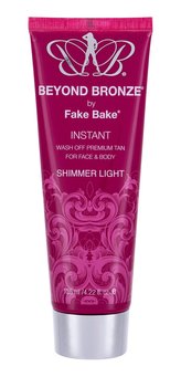 Fake Bake Beyond Bronze Samoopalovací přípravek Instant Shimmer Light 125 ml Wash Off pro ženy