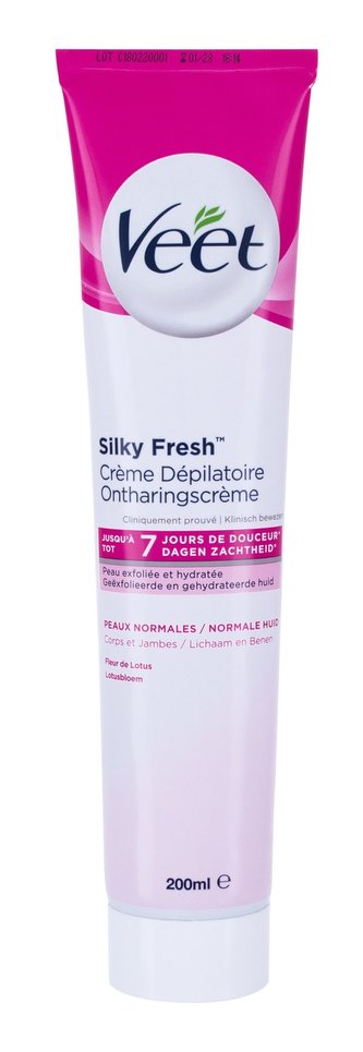 Veet Silky Fresh Depilační přípravek Normal Skin 200 ml pro ženy