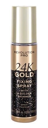 Makeup Revolution London Revolution PRO Fixátor makeupu 24K Gold 100 ml pro ženy
