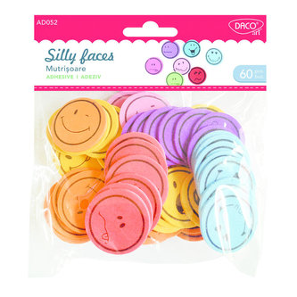 Smile pěnové samolepící /60 ks/