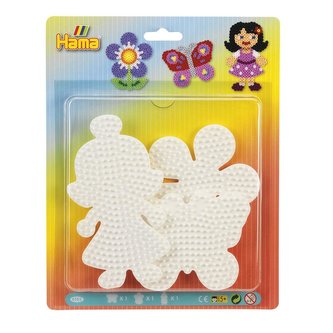 Podložky /motýl,květina,holčička/ - MIDI