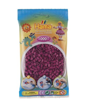 Korálky bordo - 1.000 ks MIDI