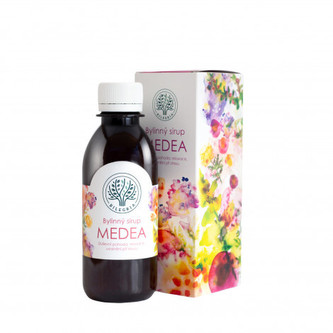 Bilegria MEDEA bylinný sirup pro duševní pohodu s kozlíkem a plicníkem 200 ml
